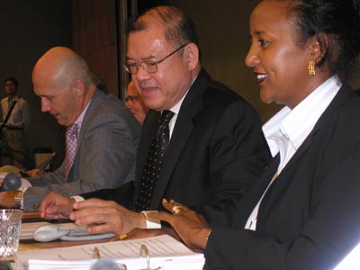 Photos Secrtariat de l'OMC 2005, Annette Walls Lynch