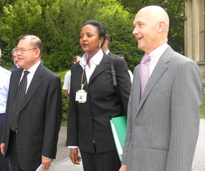 Photos Secrtariat de l'OMC 2005, Annette Walls Lynch