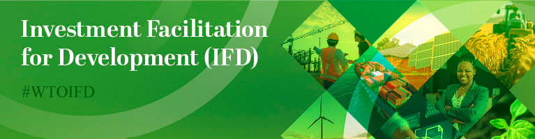 Investment facilitation for development banner